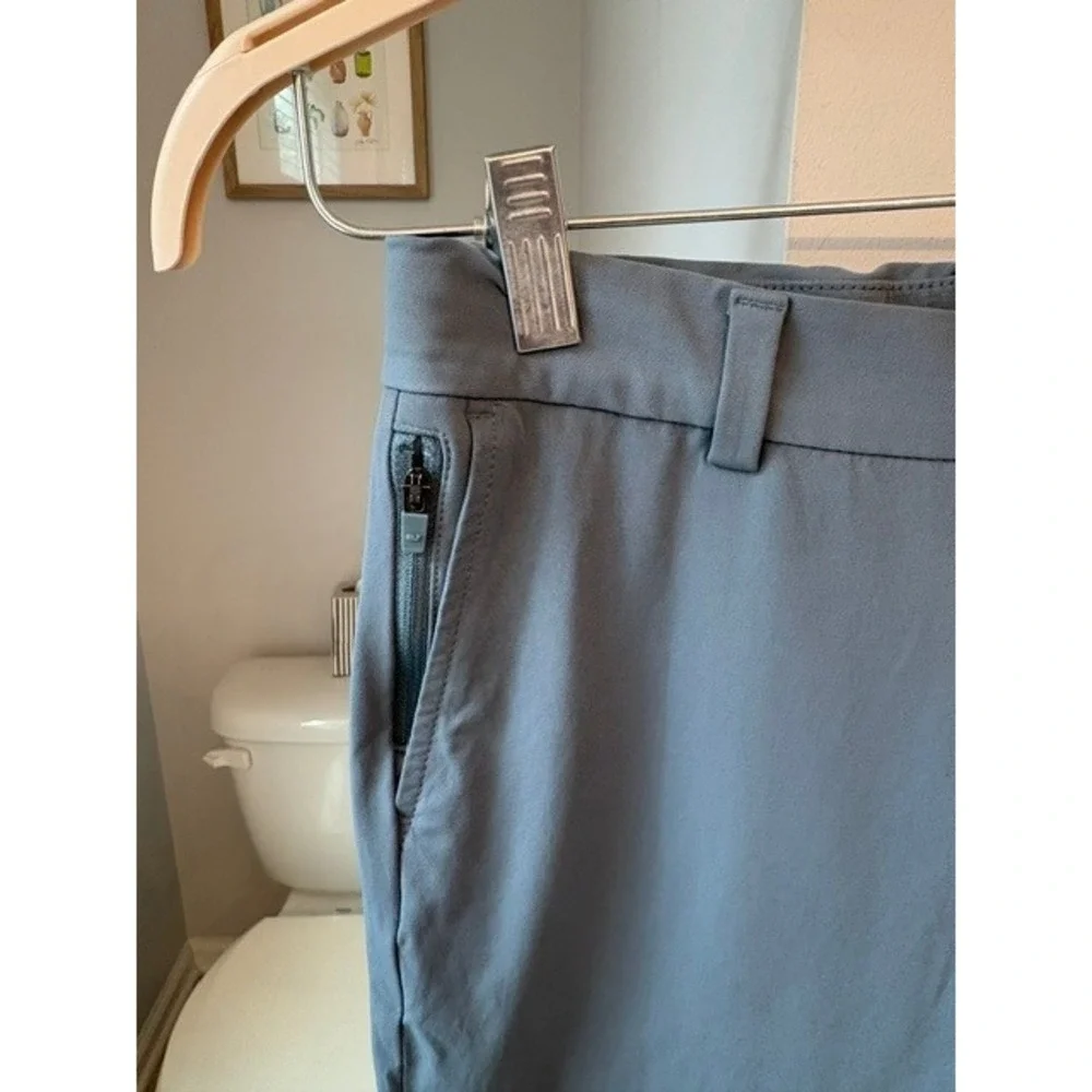 Vineyard Vines Boys Size 12 Performance Pants Blue Gray Stretch Chino Adjustable